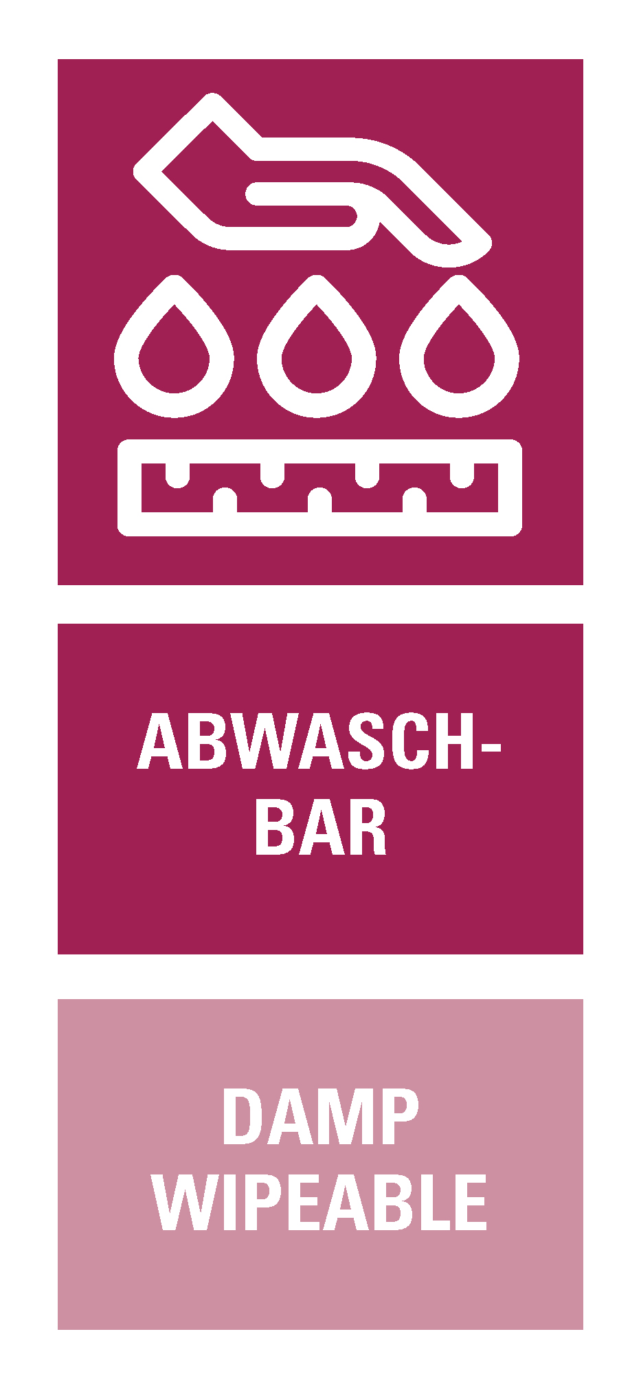 abwaschbar