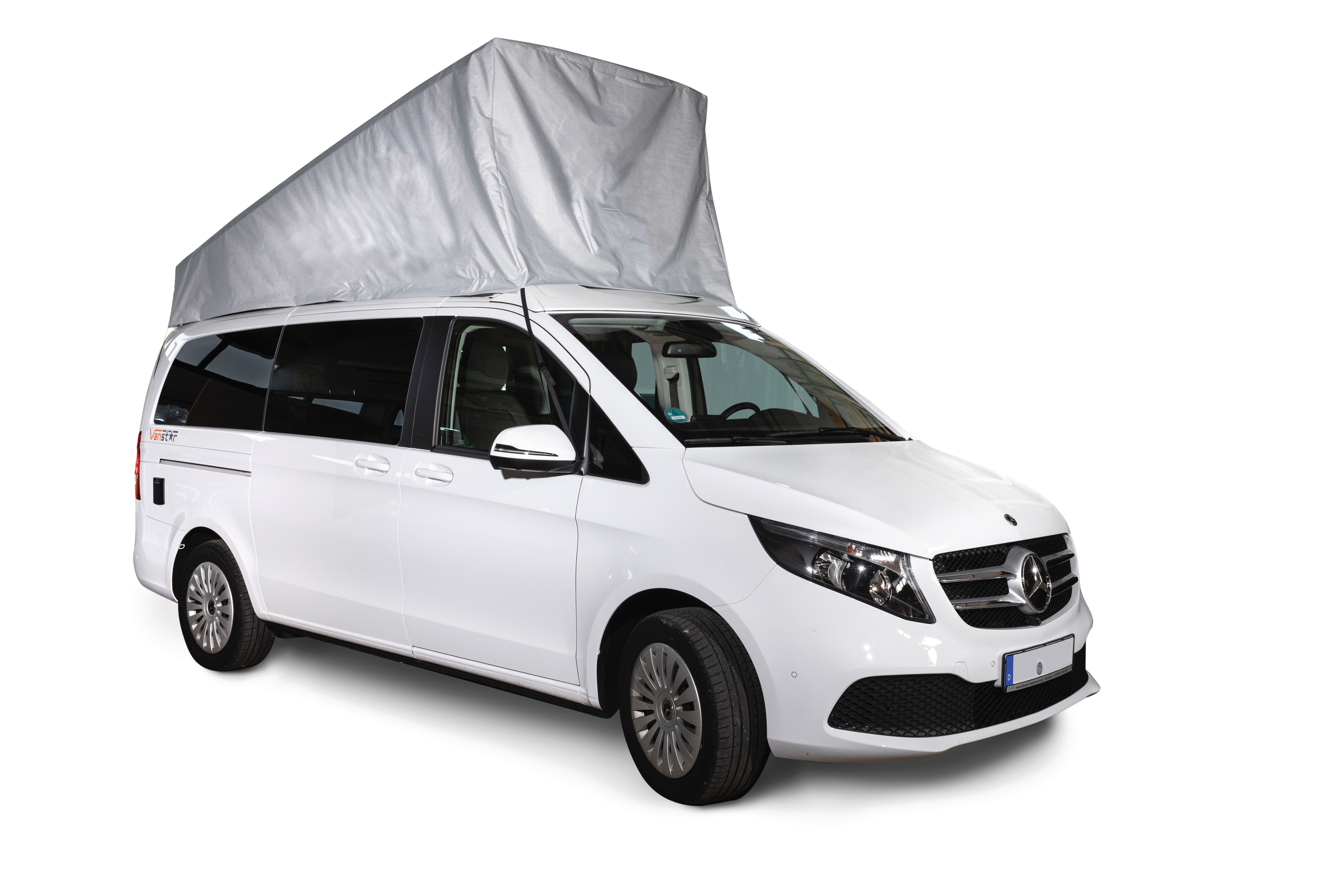 Hochdach-Cover für Aufstelldach, für Mercedes Benz V-Klasse (ab 2014) Marco Polo/Vito (ab 2014) Marco Polo, ohne Fenster
