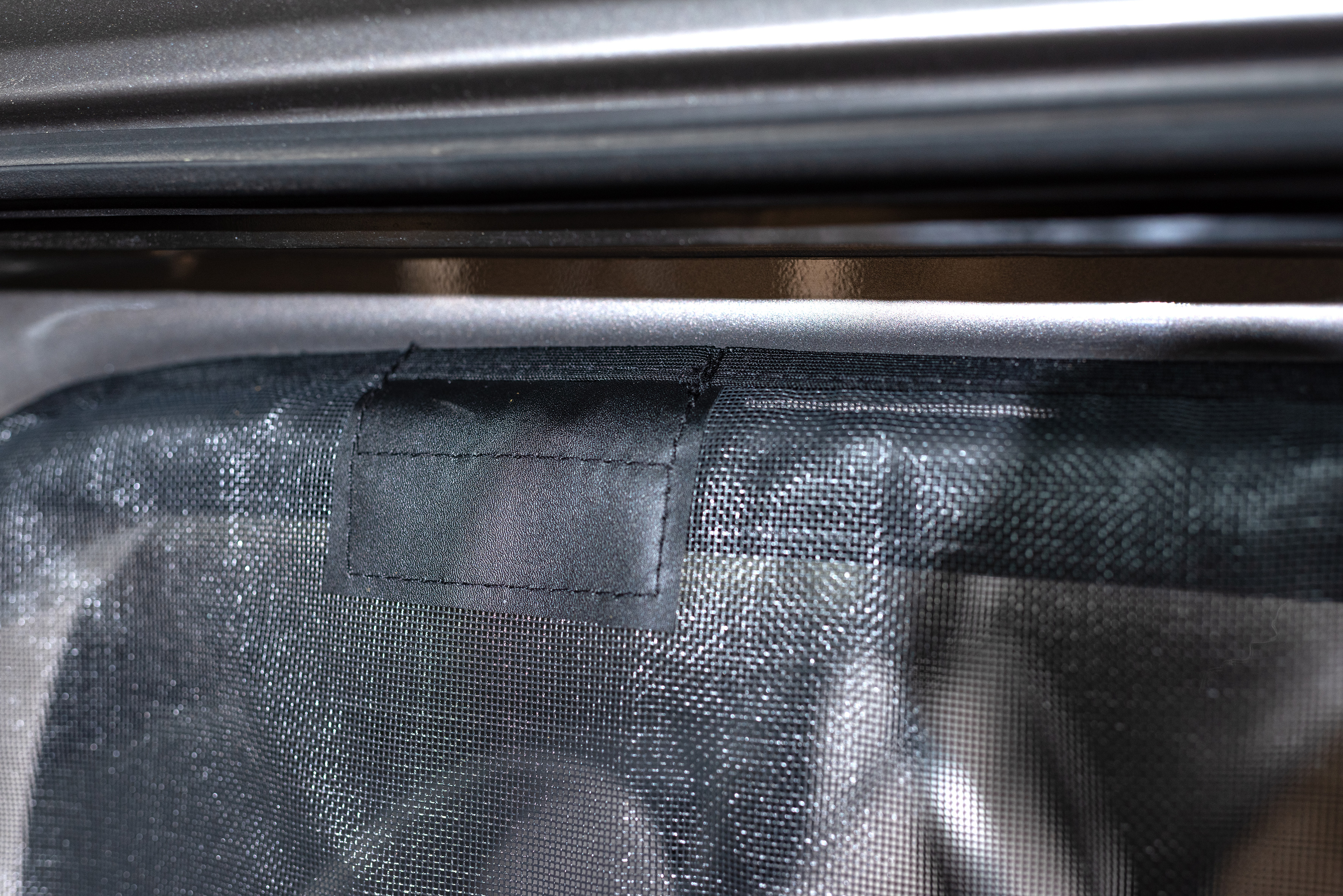 Schiebetürenmoskitonetz Reißverschluss, VW Caddy V Maxi / Ford Connect (lang), Beifahrerseite (rechts), Maschenweite Fine-mesh
