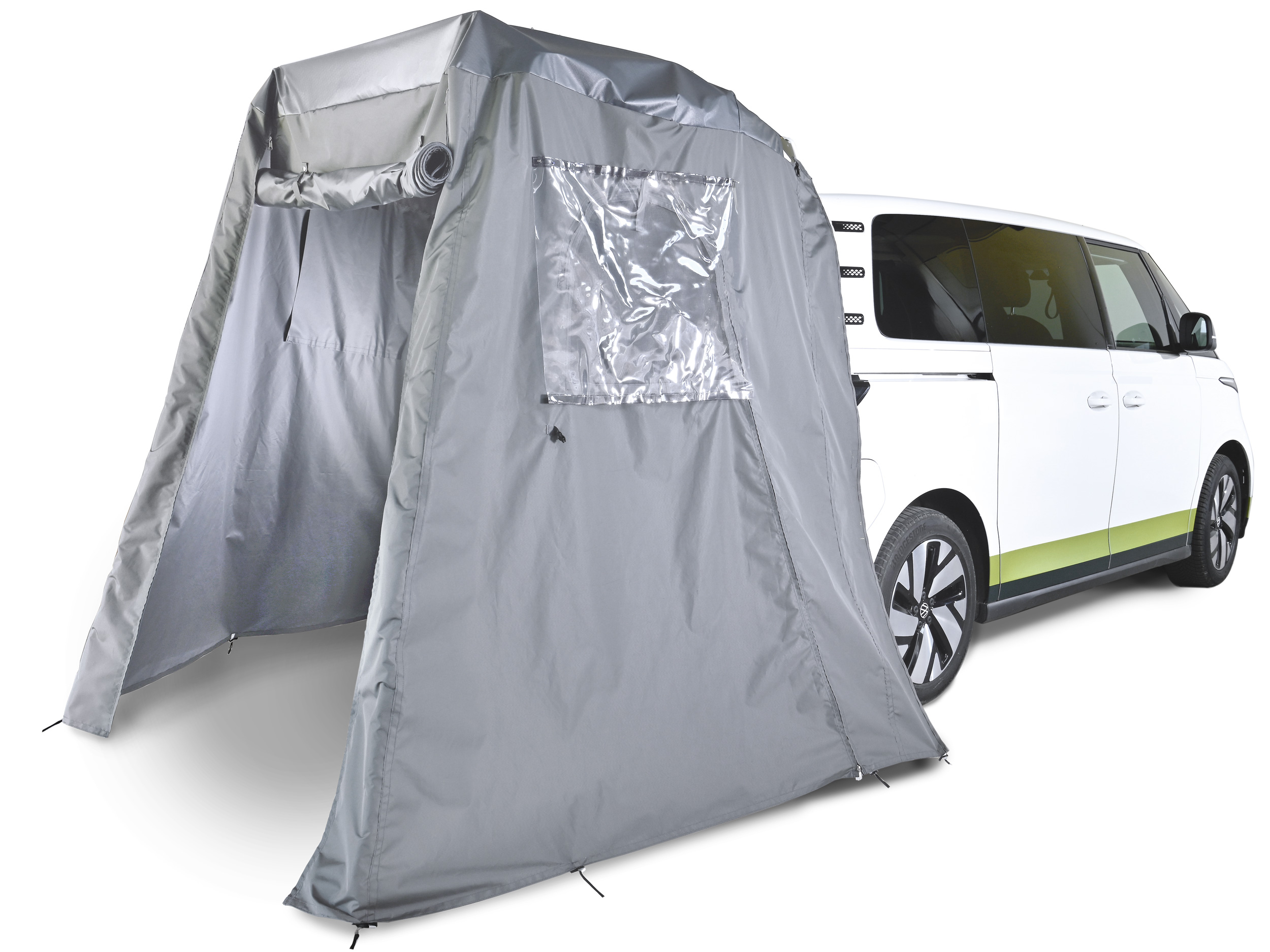 Heckzelt Space Kombi für VW ID Buzz, hellgrau