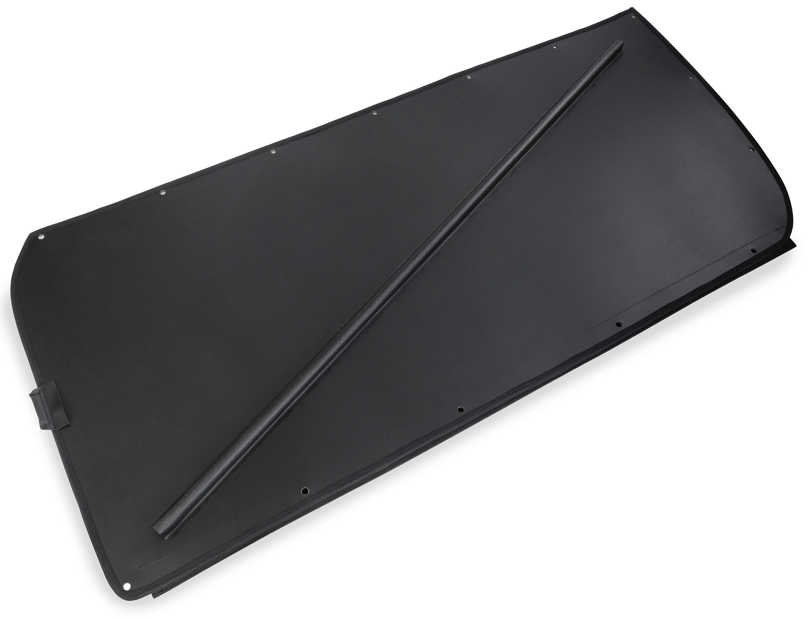 Wandpaneel hinten oben, hellgrau, VW T5/T6/T6.1, Fahrerseite (links), kurzer Radstand