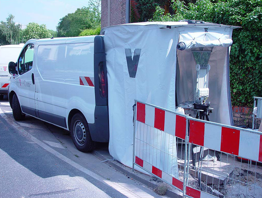 Heckzelt Worker für Opel Vivaro A (2001-2014)
