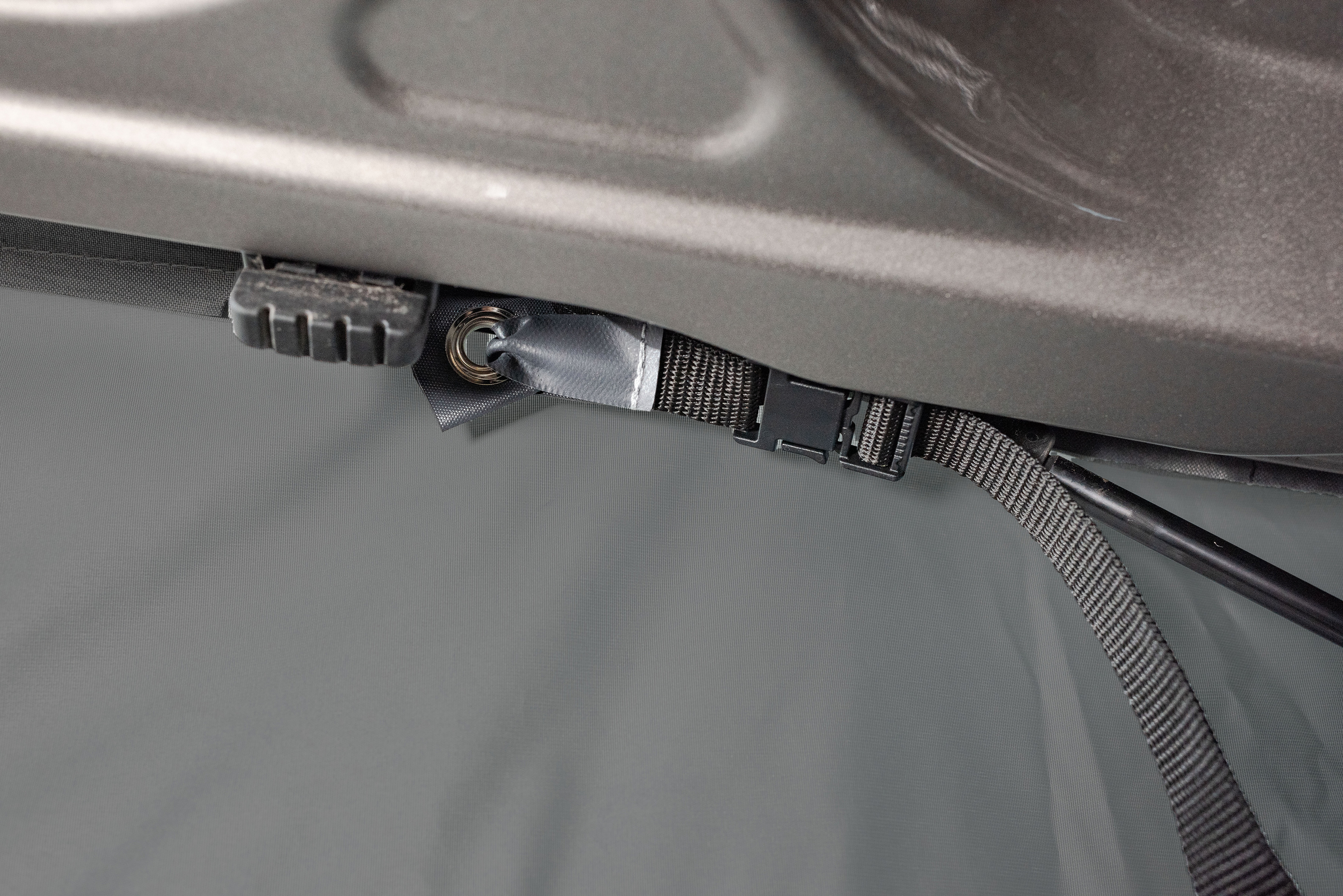 Heckzelt Caddy-Connect für Ford Connect kurz/lang (ab 2023) / VW Caddy 5/5Maxi (ab 2020), anthrazit