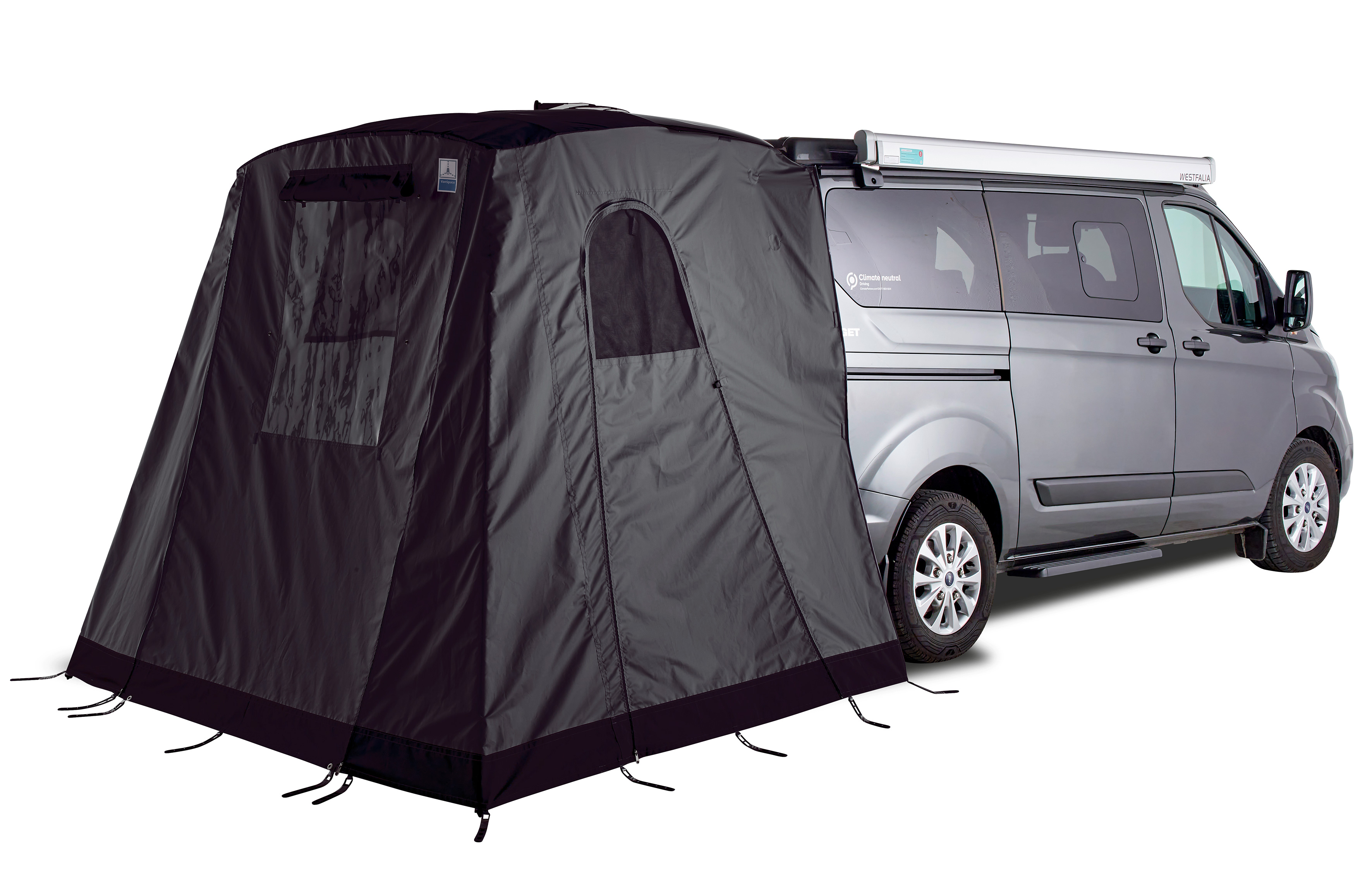 Heckzelt Space Premium für Ford Custom (2012 - 2023), anthrazit