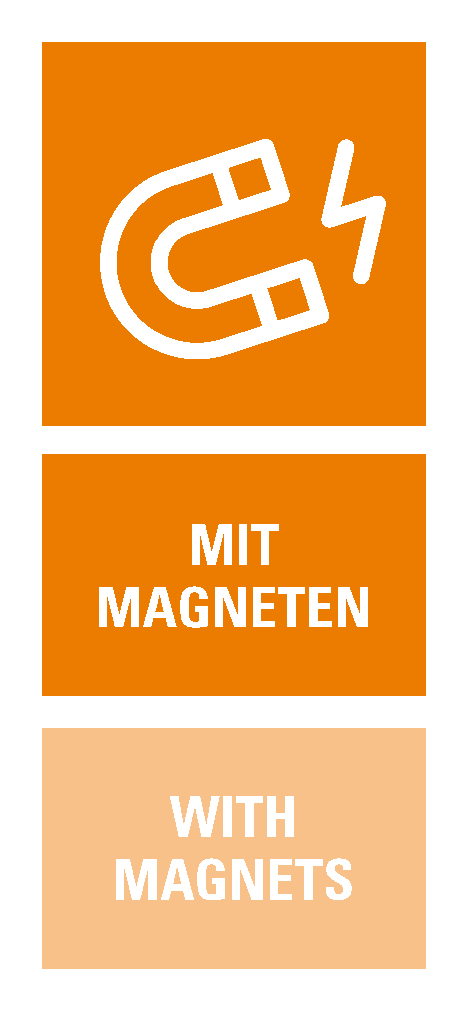 mit Magneten