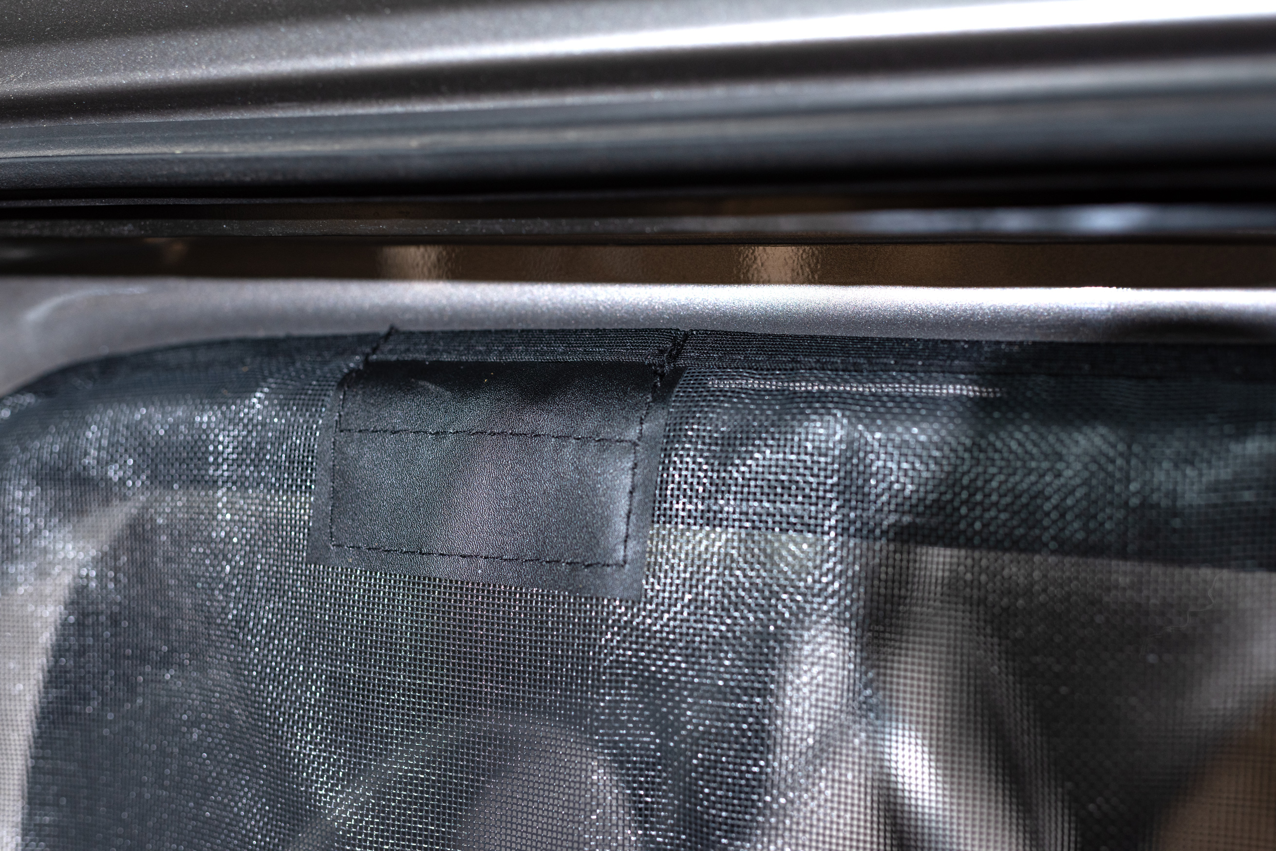 Schiebetürenmoskitonetz Magnetreißverschluss, VW Caddy V (kurz)/ Ford Connect (kurz), Maschenweite Fine-mesh, Beifahrerseite (rechts)