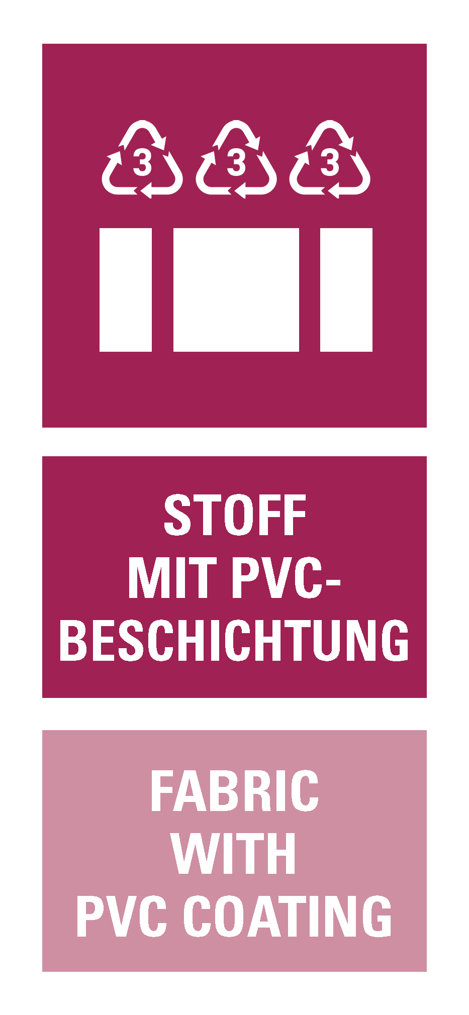 Stoff mit PVC-Beschichtung