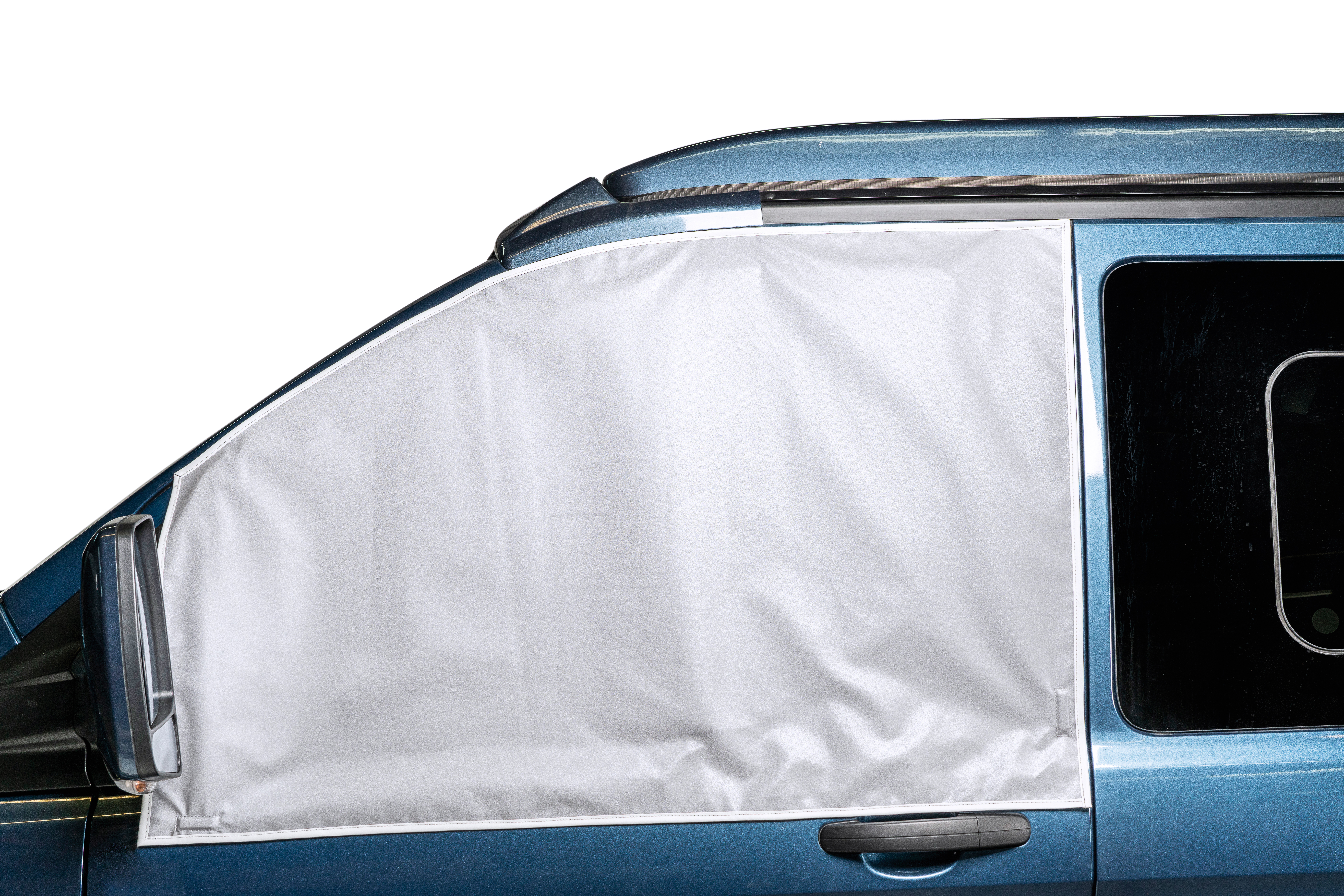 Seitenscheibenisolierung, 2er-Set, Ford Custom (2012 - 2023), Montage außen