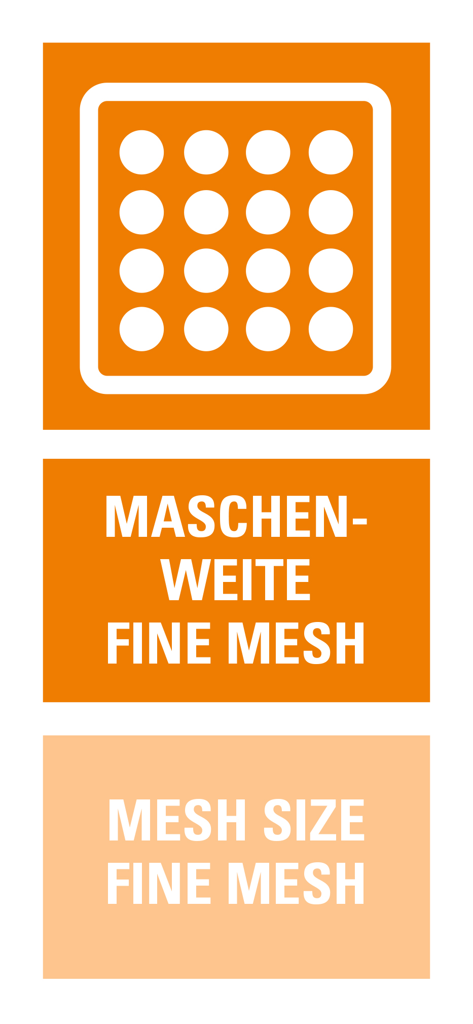 Maschenweite fine-mesh