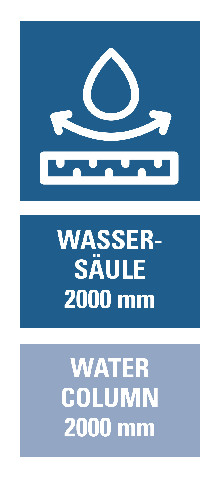Wassersäule 2000mm