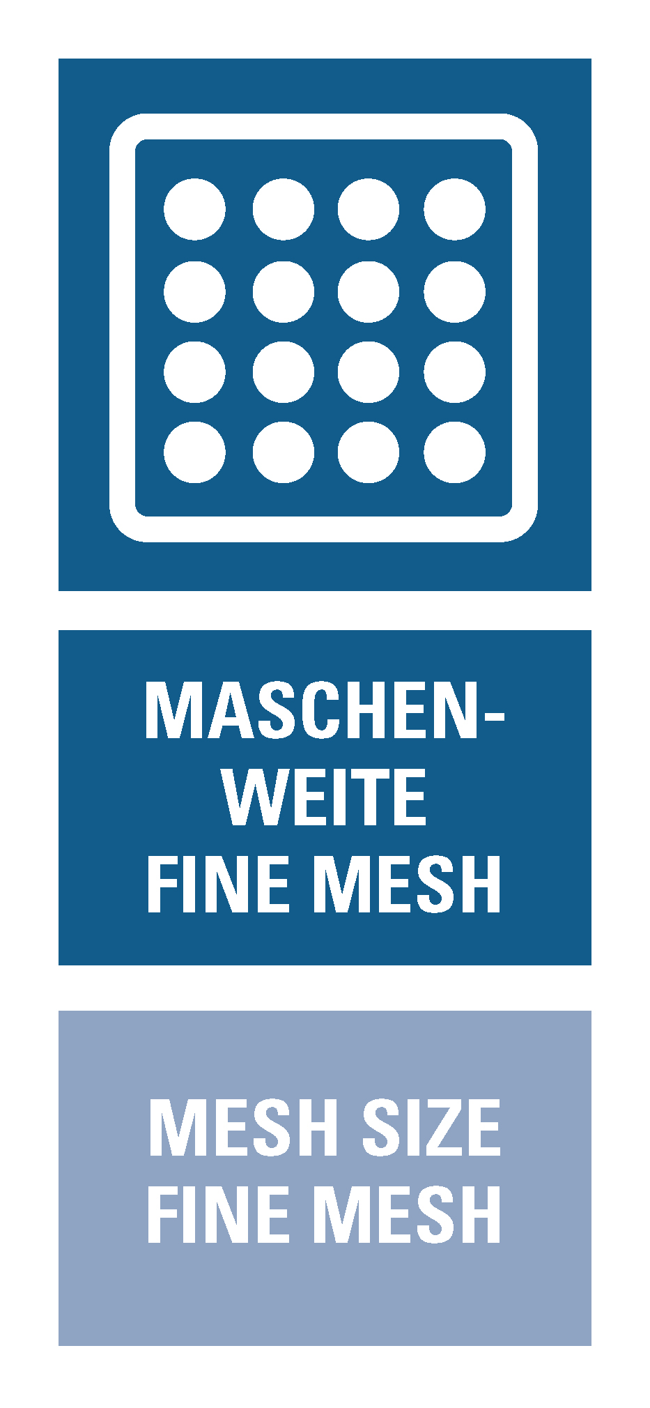Maschenweite fine-mesh