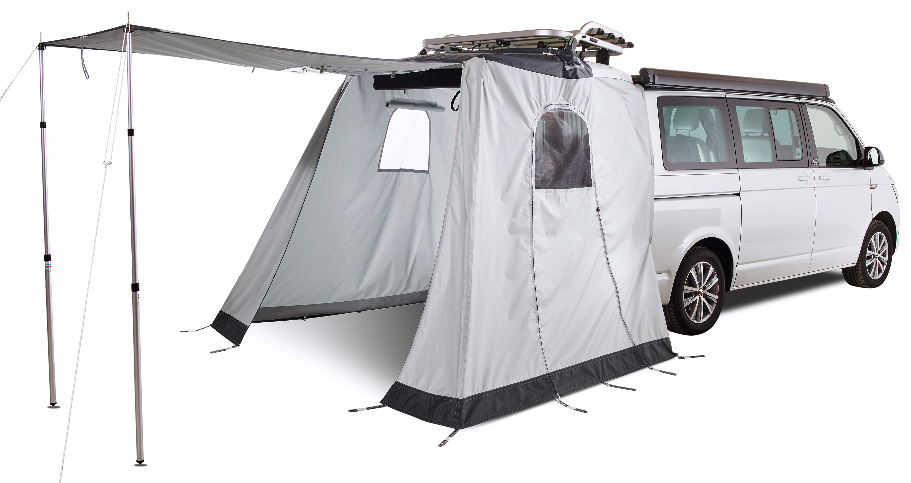 Heckzelt Space Premium für VW T5 / T6 / 6.1, hellgrau