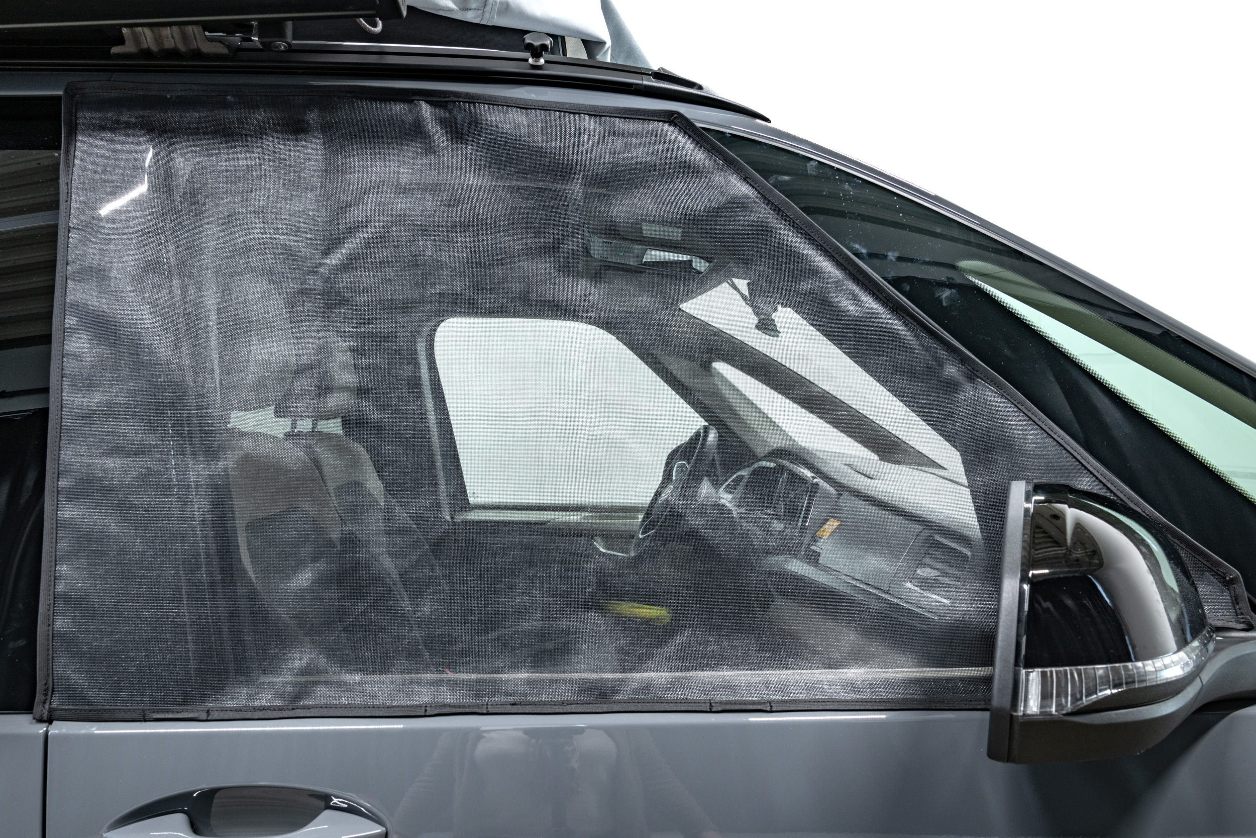 Seitenscheiben Moskitonetz für VW T 7, außen, Beifahrertüre