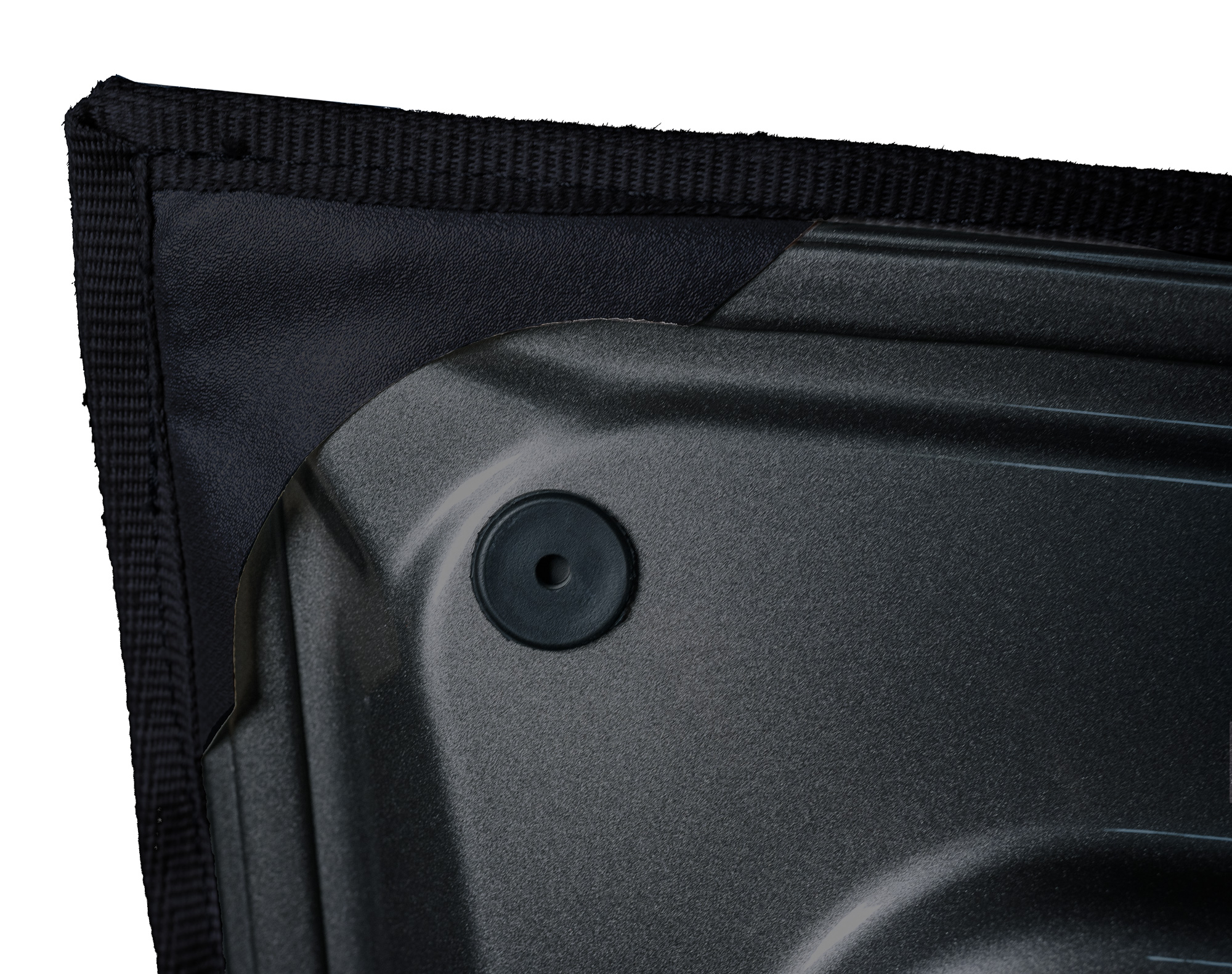 Front- und Seitenscheiben-Cover, schwarz, außen, 3er-Set für VW T7
