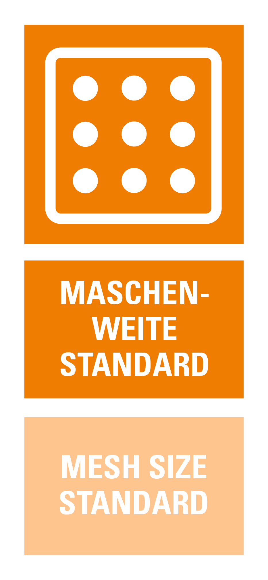 Maschenweite standard