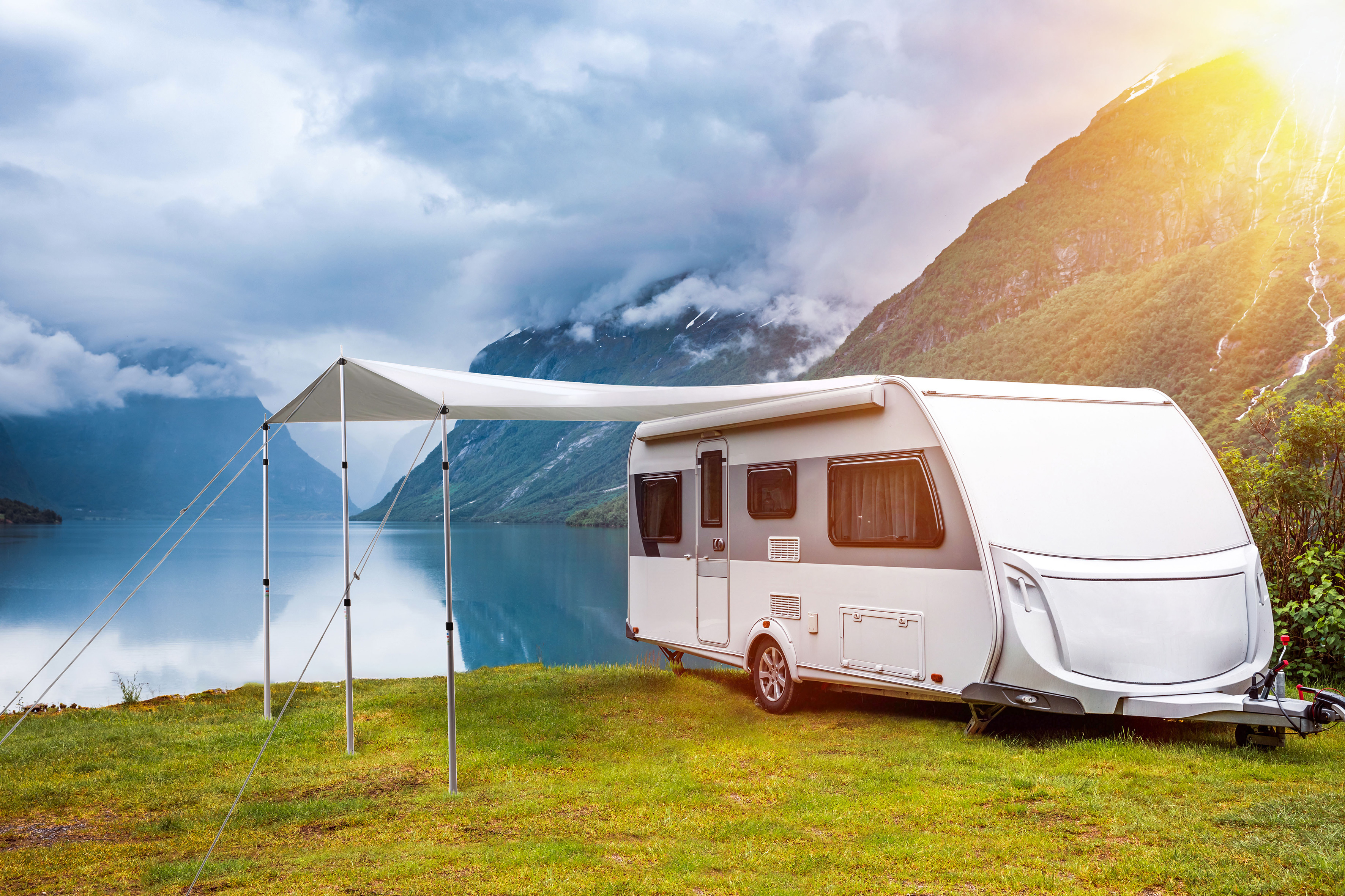Sonnensegel VanSpace Universal L, 400 x 240 cm