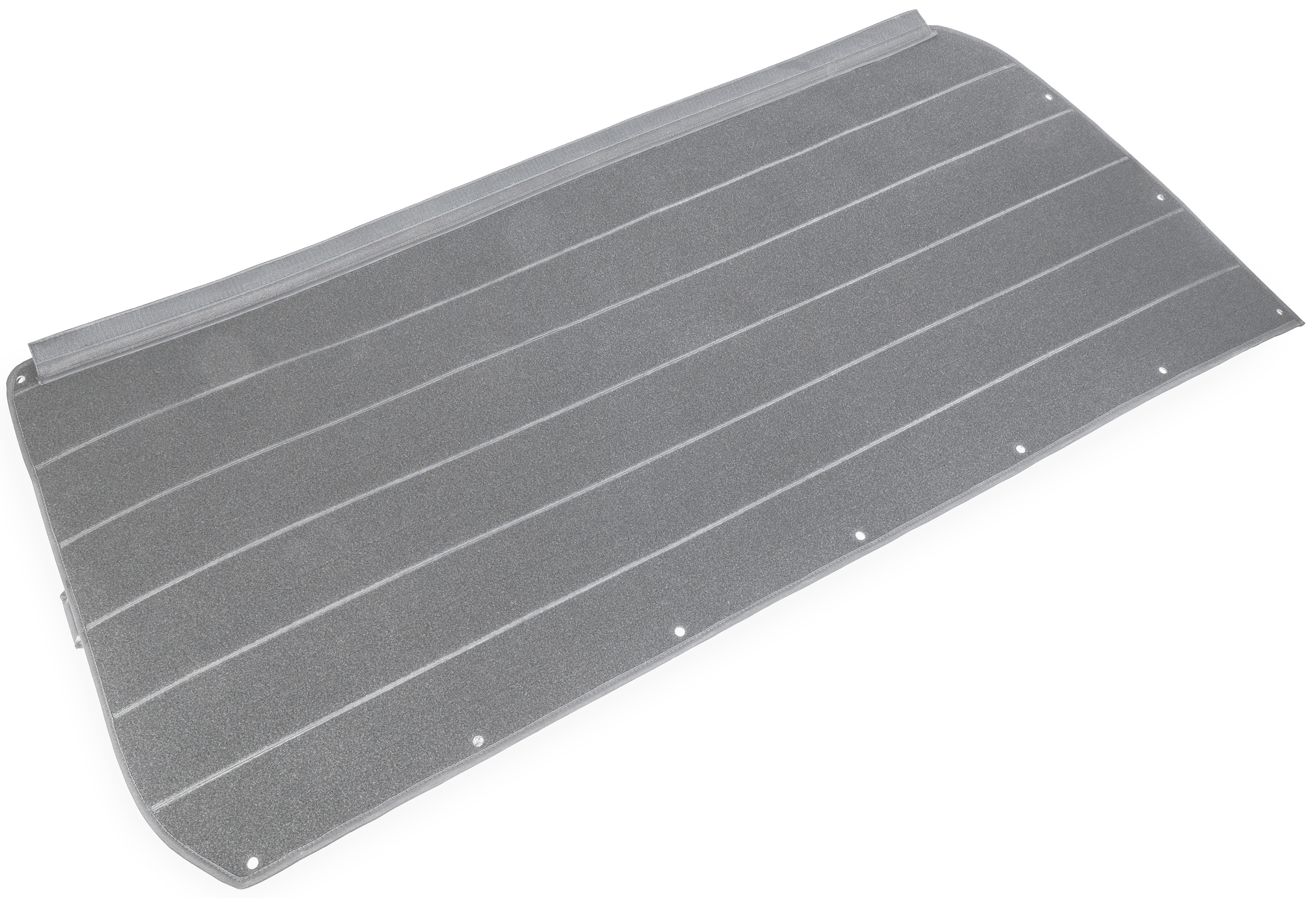 Wandpaneel hinten oben, hellgrau, VW T5/T6/T6.1, Fahrerseite (links), langer Radstand