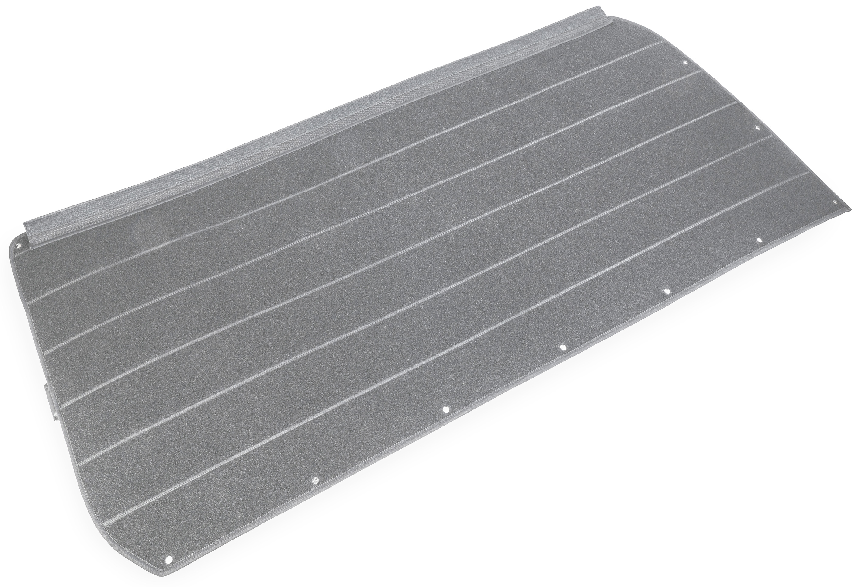 Wandpaneel hinten oben, hellgrau, VW T5/T6/T6.1, Fahrerseite (links), kurzer Radstand