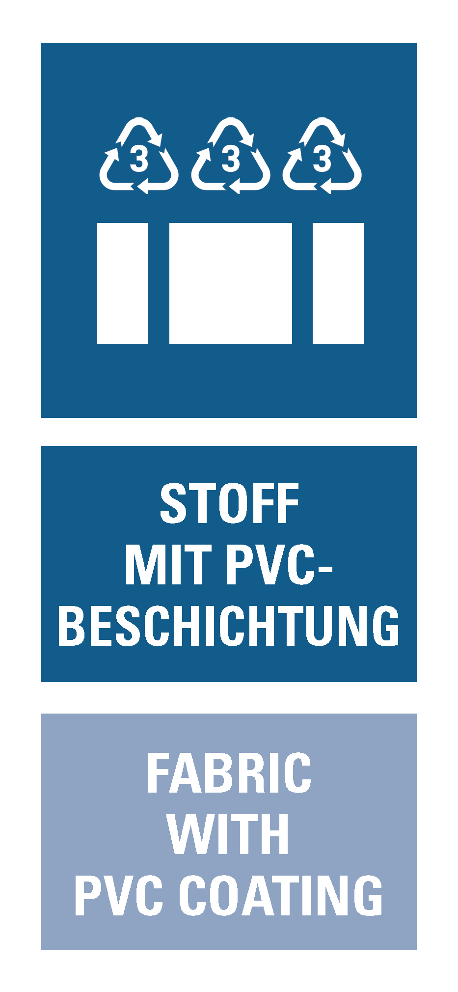Stoff mit PVC-Beschichtung