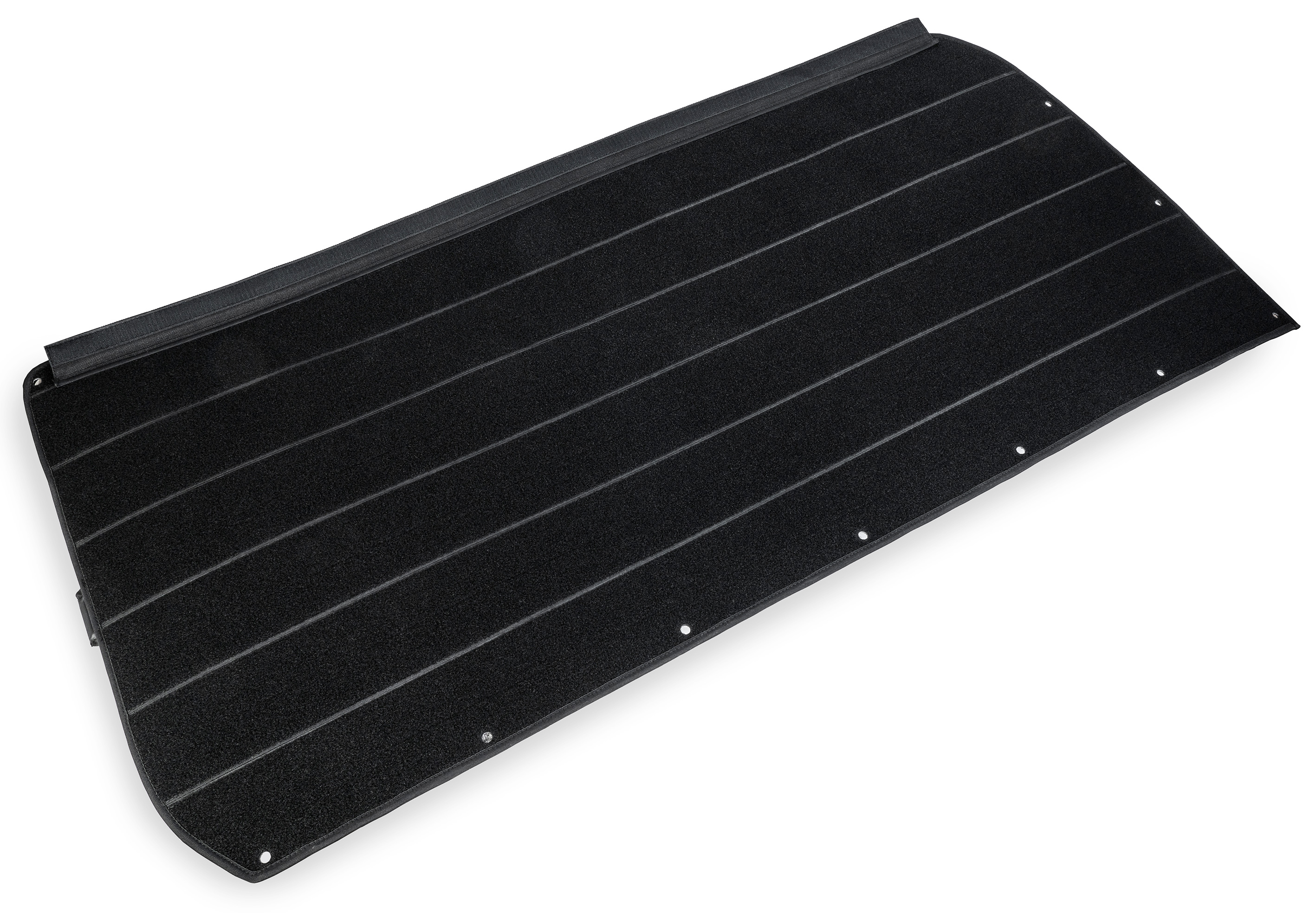 Wandpaneel hinten oben, schwarz, VW T5/T6/T6.1, Fahrerseite (links), kurzer Radstand