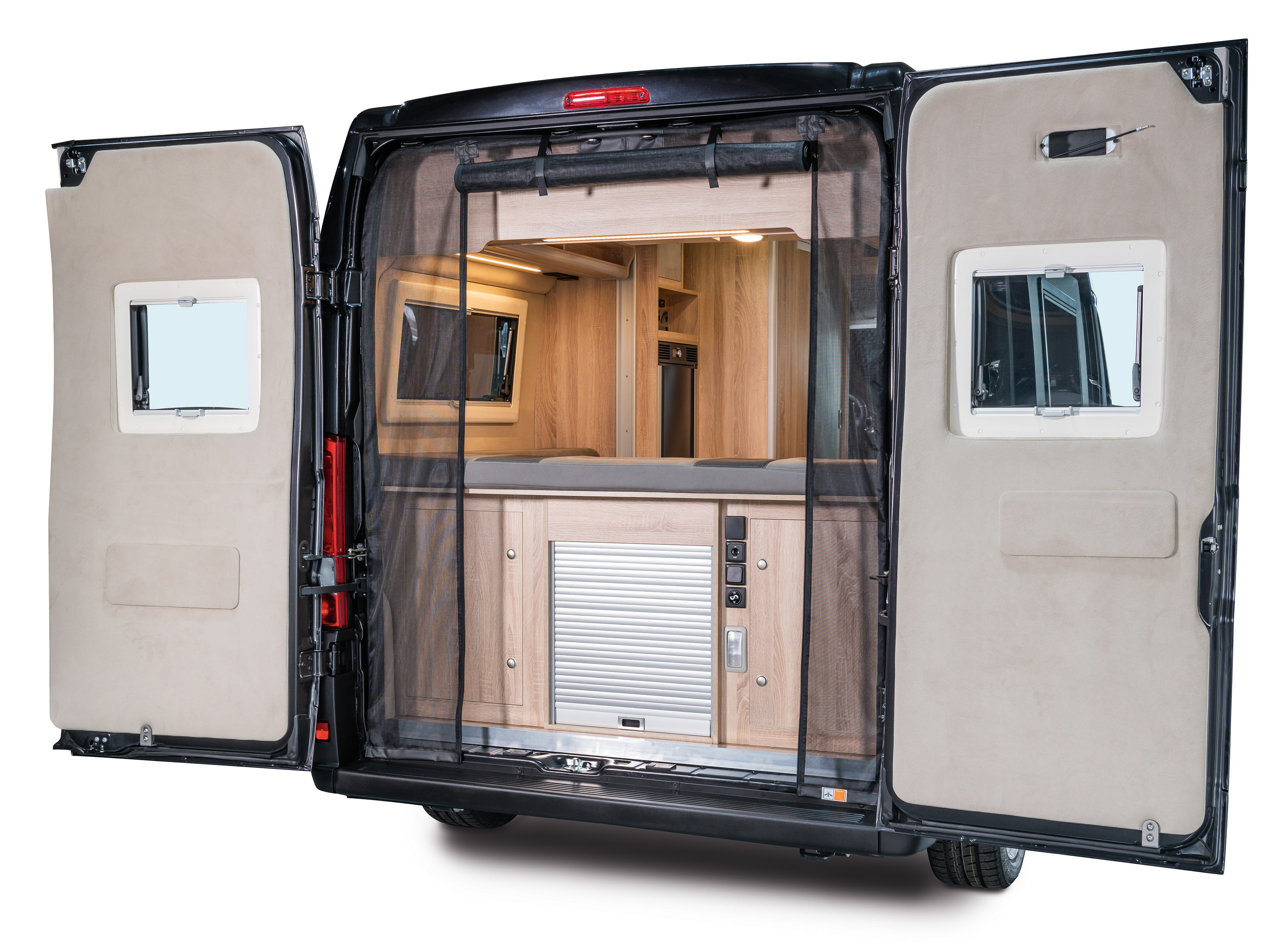 Heckmoskitonetz Reißverschluss, Nissan NV 400 (2010 - 2021) / Interstar (ab 2021), Maschenweite Fine-mesh