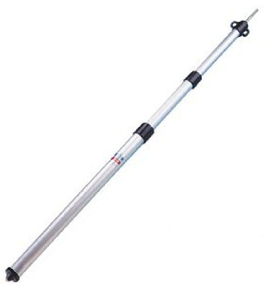 Aluminium-Aufstellstab - 3-teilig, stufenlos teleskopierbar 95 bis 230 cm
