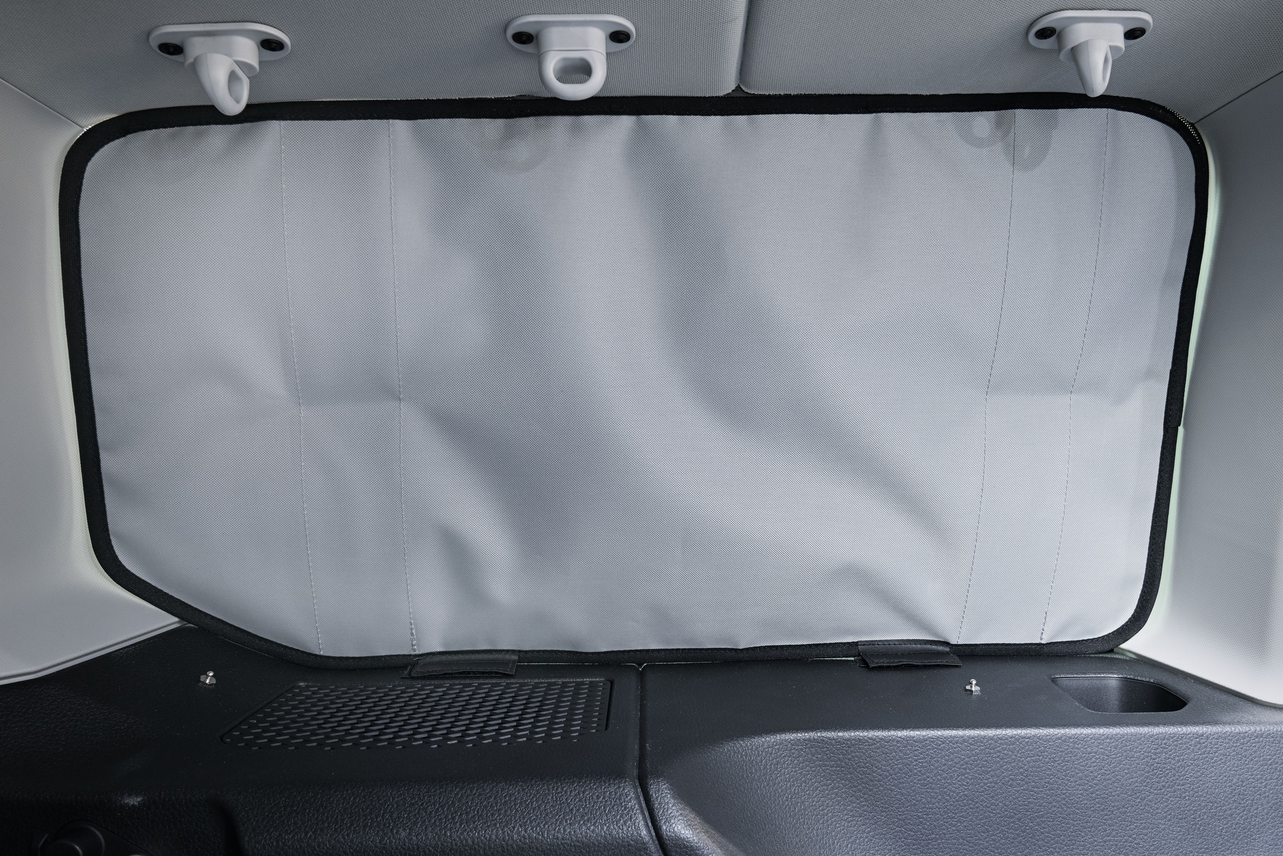 Scheibenisolierungen hinten, VW Caddy 5 Maxi (ab 2020), Ford Connect Lang (ab 2023), Beifahrerseite (rechts), Montage innen