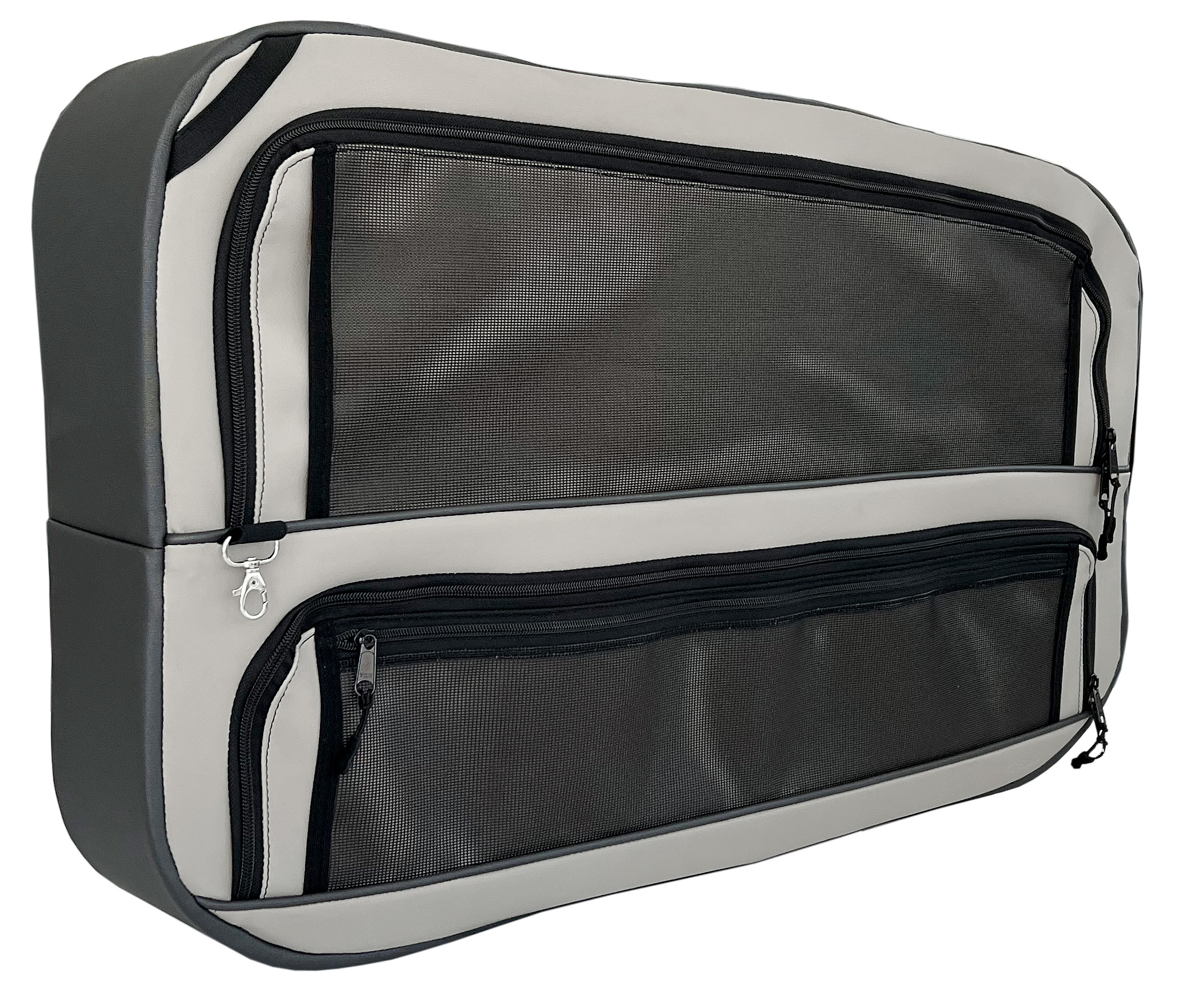 Fensterpacktasche ohne Paneel für VW Neuer California, hellbeige, Beifahrerseite (rechts)