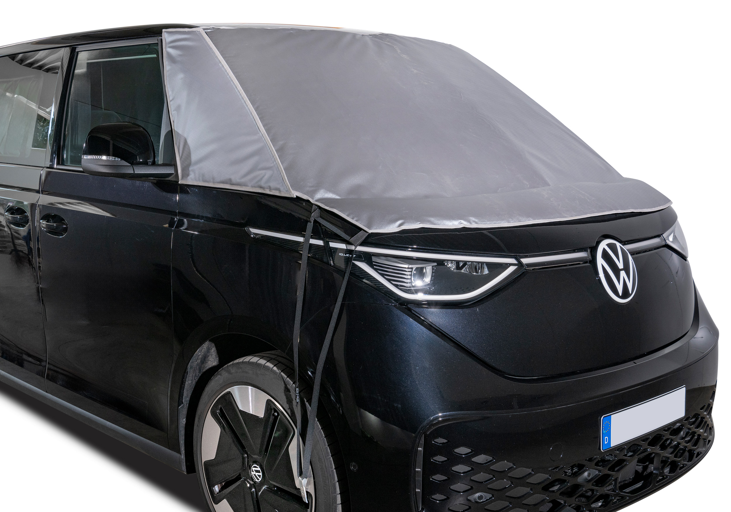Frontscheibenisolierung, VW ID Buzz, Montage außen