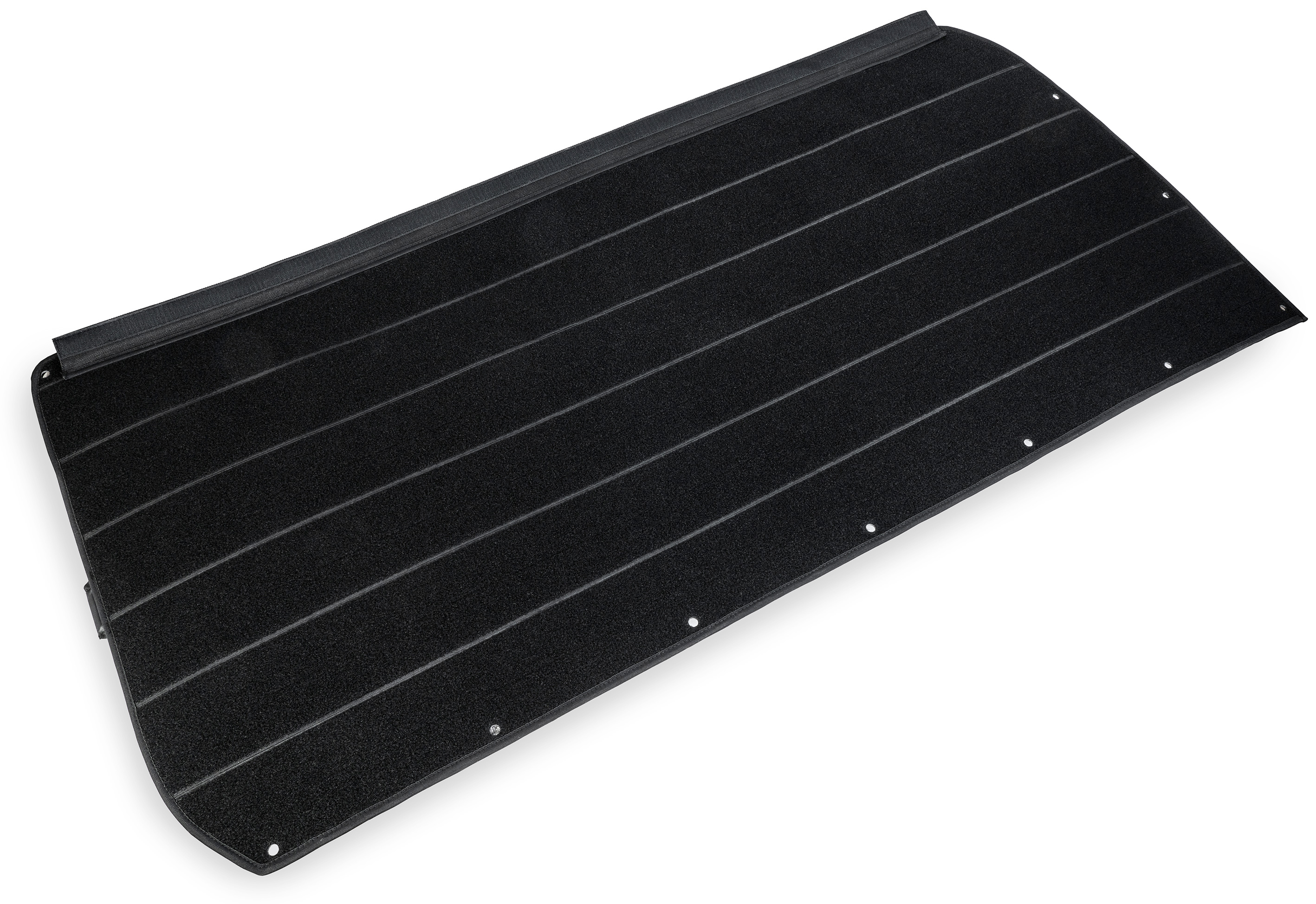 Wandpaneel hinten oben, schwarz, VW T5/T6/T6.1, Fahrerseite (links), langer Radstand