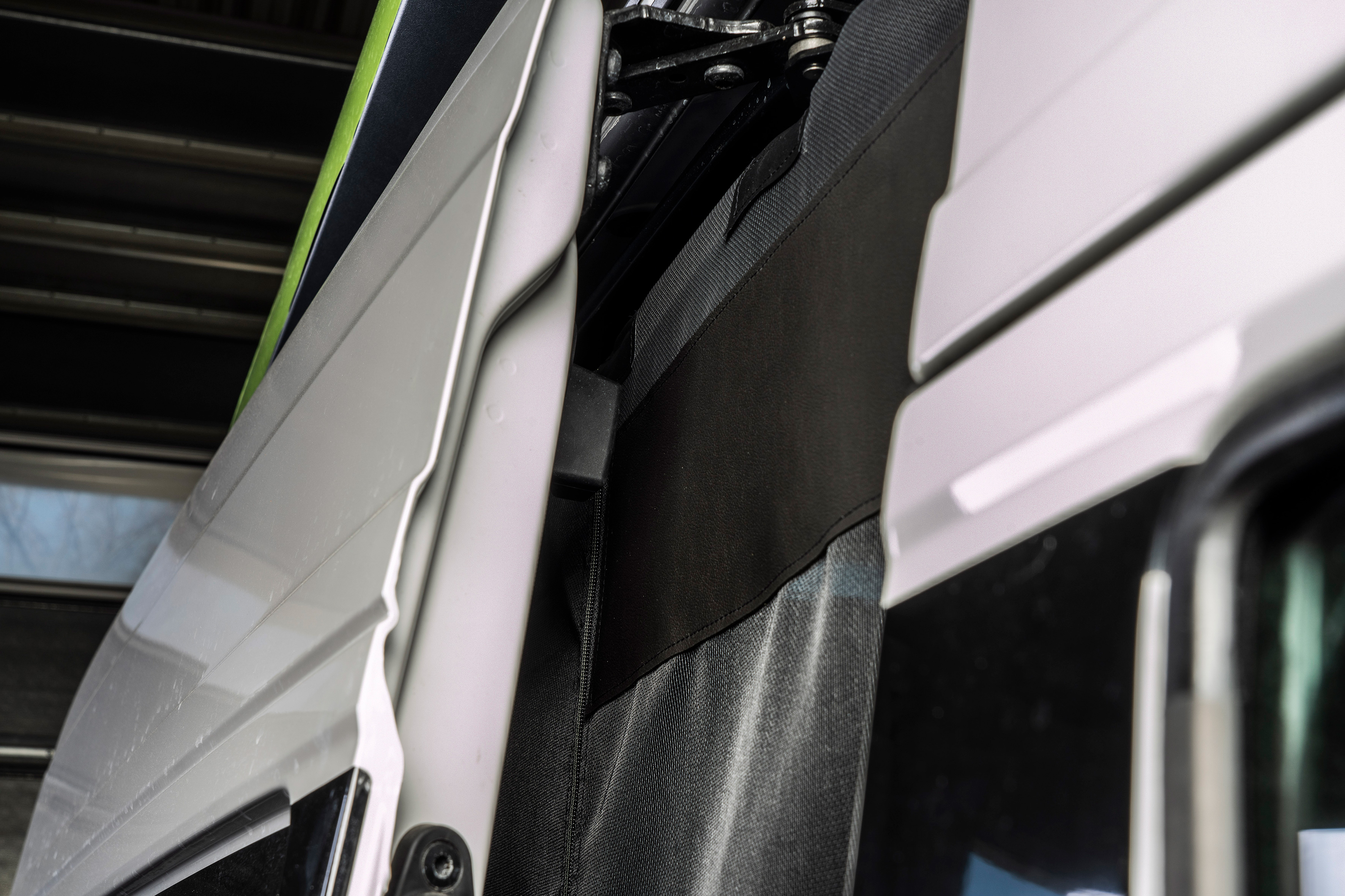 Schiebetürenmoskitonetz Magnetreißverschluss, VW Crafter / Grand California, Beifahrerseite (rechts), Maschenweite Fine Mesh