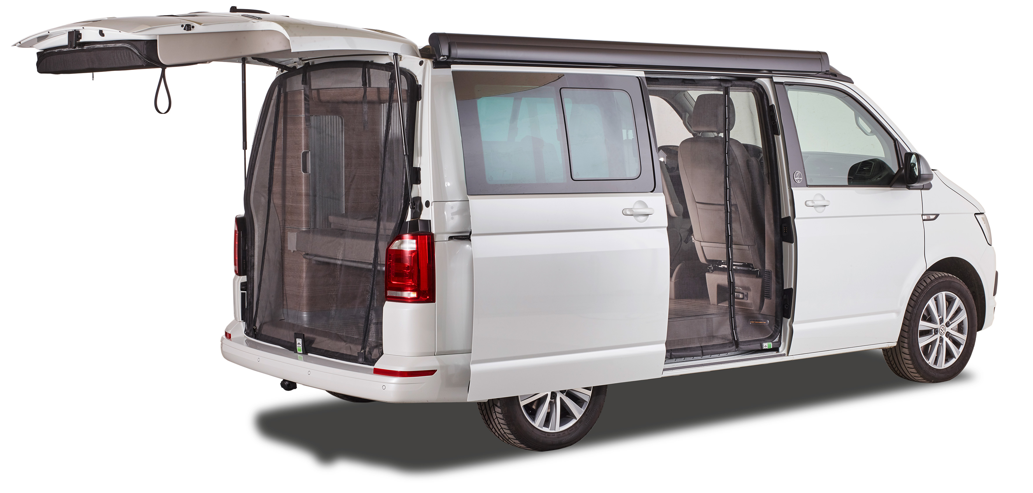 Heckmoskitonetz Reißverschluss, Nissan NV 200 (2009 - 2021), Maschenweite standard